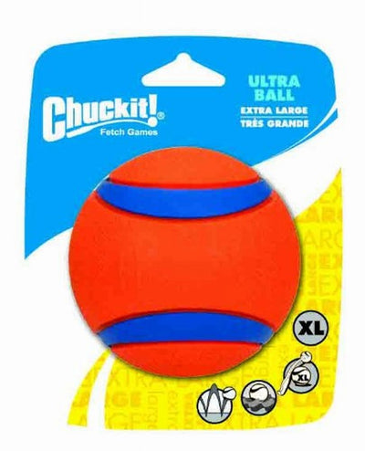 Chuckit! Ultra Ball Dog Toy, Blue/Orange, X-Large