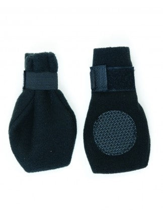 Fashion Pet Sol.I.D Slipper Socks for Dogs - Black, Medium