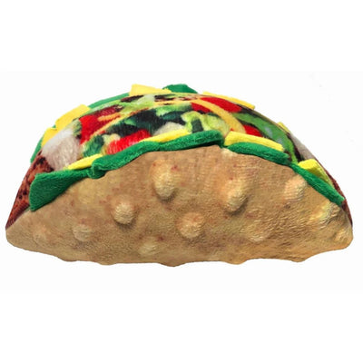 H&K Power Plush Dog Taco Tuesday Large Squeak Crinkle