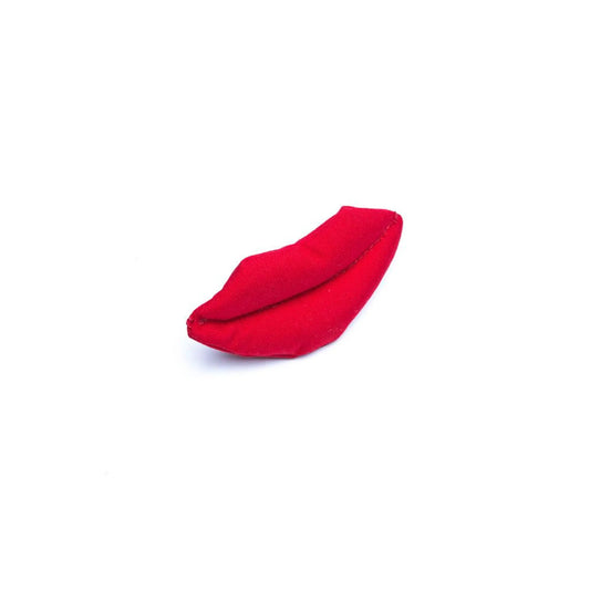 American Dog Big Red Lips Squeaky Dog Toy 6 Inch.