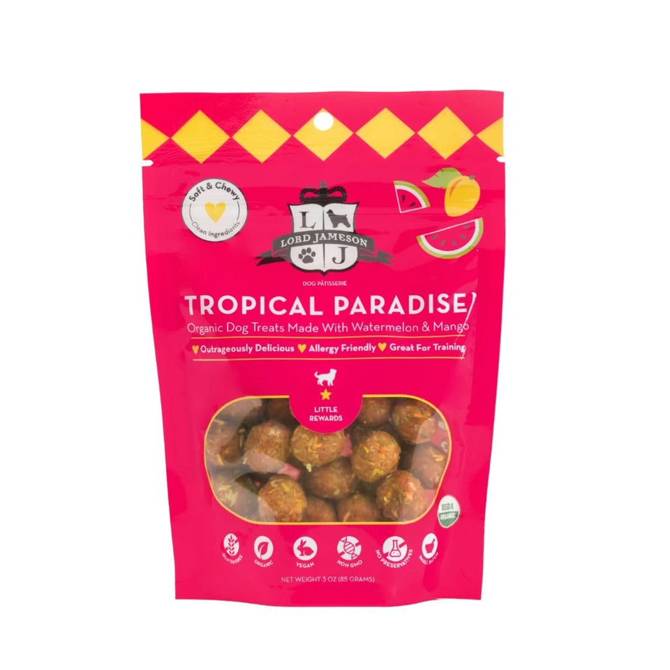 Lord Jameson Little Rewards Tropical Paradise Dog Treats Small Breed