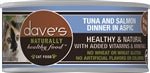 Dave's Naturally Healthy Cat Food; Tuna and Salmon Dinner In Aspic 5.5oz. (Case of 24) - Pets Perfect