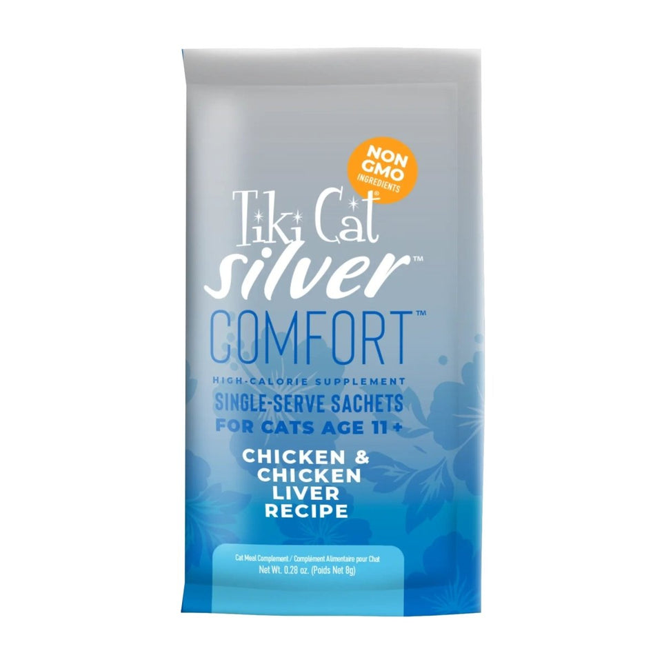 Tiki Cat Silver Comfort Chicken Mousse Cat Food Supplement, 5.6 oz, view 2