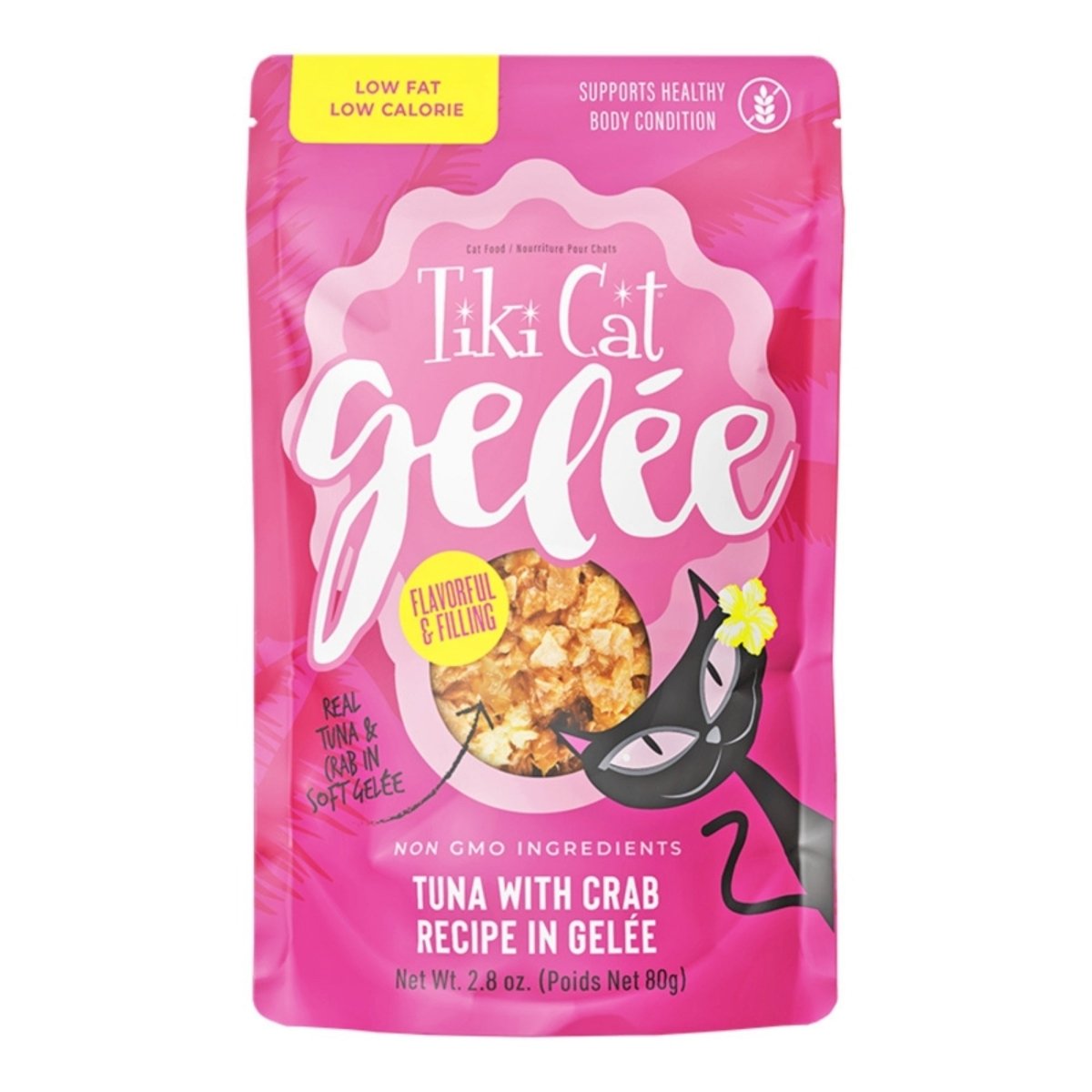 Tiki Pet Cat Gelee Tuna & Crab 2.8oz. (Case of 12) - Pets Perfect