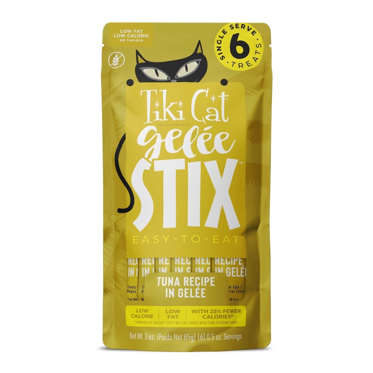 Tiki Pet Cat Stix Gelee Tuna 3oz. (Case of 12) - Pets Perfect