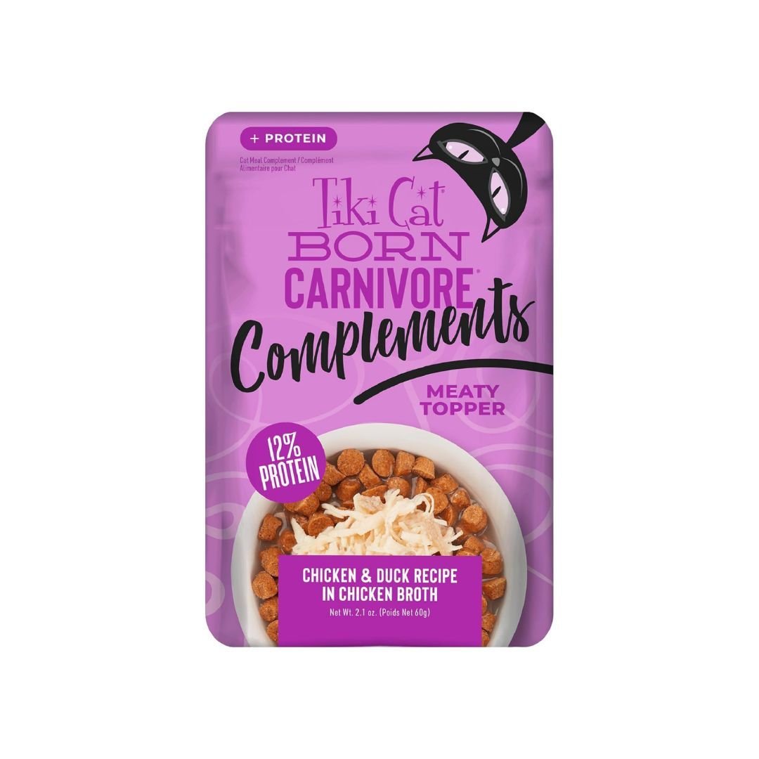 Tiki Pet Cat Complements Chicken & Duck 2.1Oz (12 per unit) - Pets Perfect