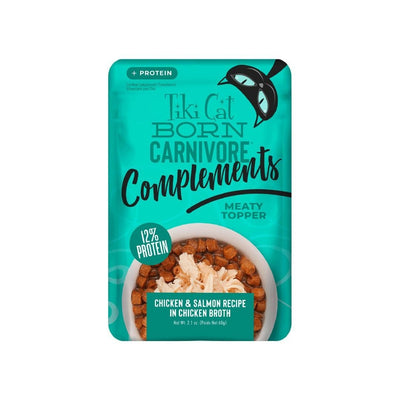 Tiki Pet Complements Chicken & Salmon 2.1 oz (12 per unit)