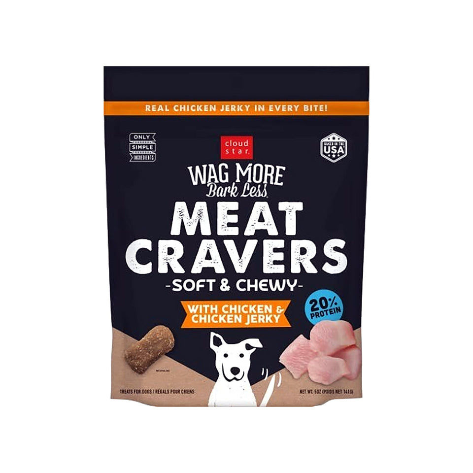 Cloudstar Wagmore Dog Soft & Chewy Extruded Chicken 5 oz