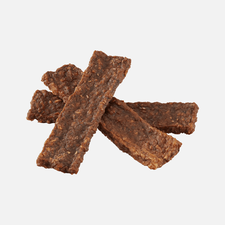 Dogswell Jerky Skin and Coat Grain-Free Salmon, 10 oz