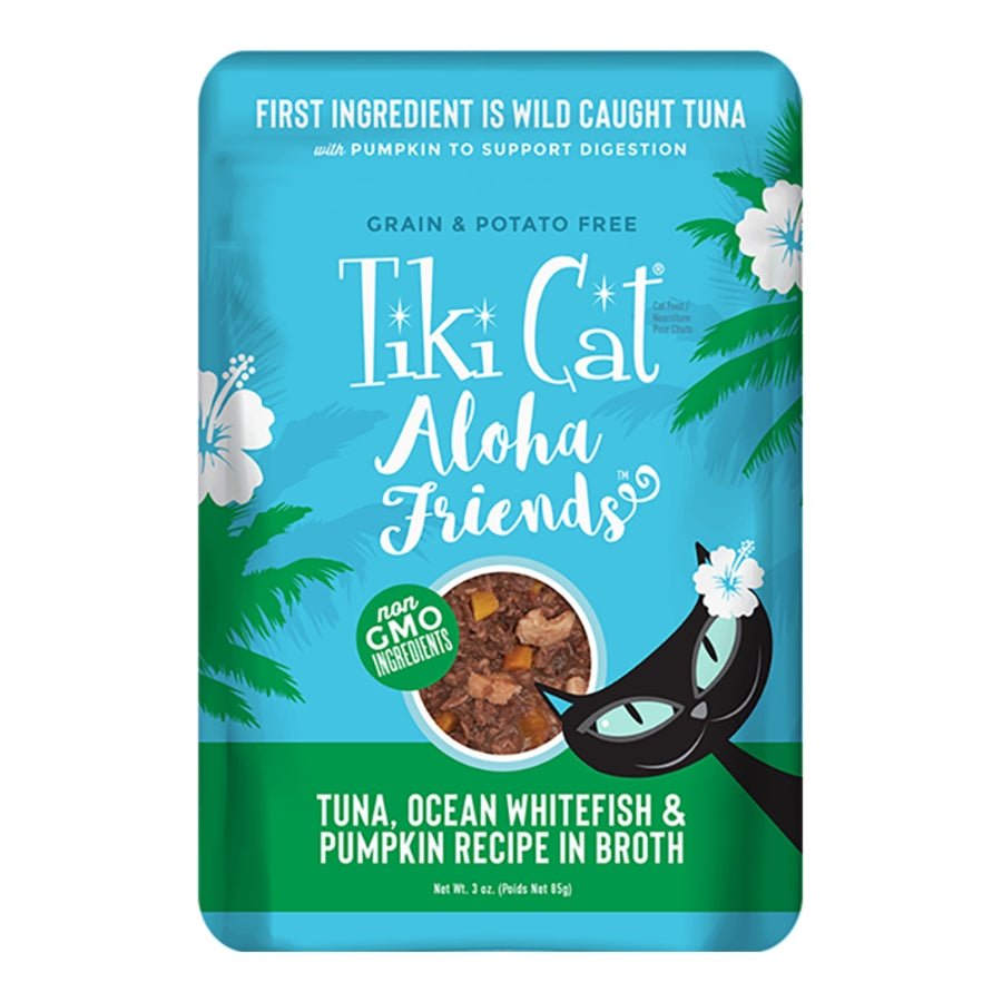 Tiki Pets Aloha Friends Flaked Tuna with Ocean Whitefish and Pumpkin