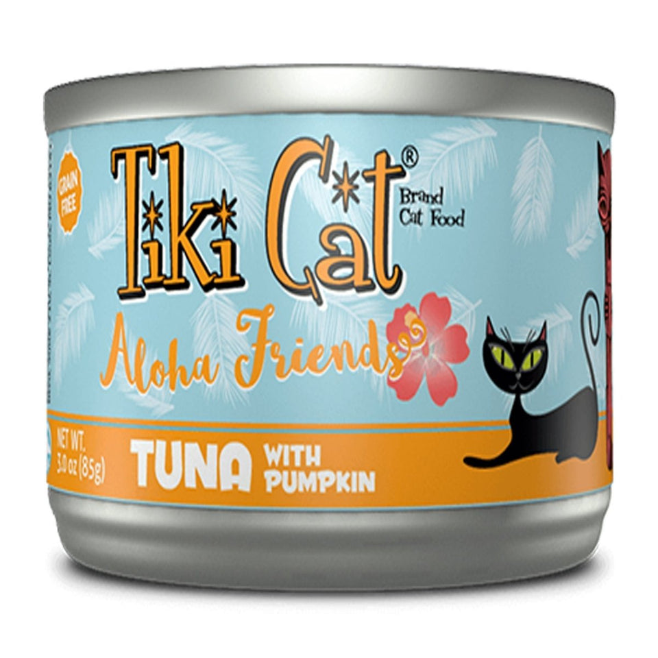 Tiki Pets Aloha Friends Flaked Tuna with Pumpkin Wet Cat Food, view 2