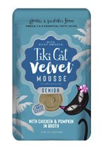Tiki Pets Cat Senior Mousse with Chicken and Pumpkin in Broth 2.8oz. (Case of 12) - Pets Perfect