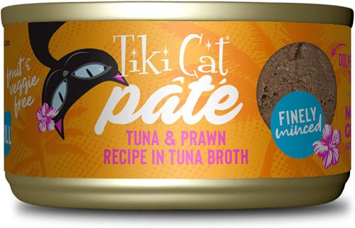 Tiki Pets Cat Grill Tuna and Prawn Pate 2.8oz. (Case of 12) - Pets Perfect