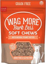 Cloud Star Wagmore Dog Grain Free Soft and Chewy Peanut Butter 20Oz - Pets Perfect