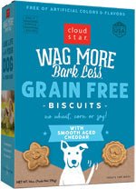 Cloud Star Wagmore Grain-Free Oven Baked Cheddar Dog Treats 14 oz, view 2