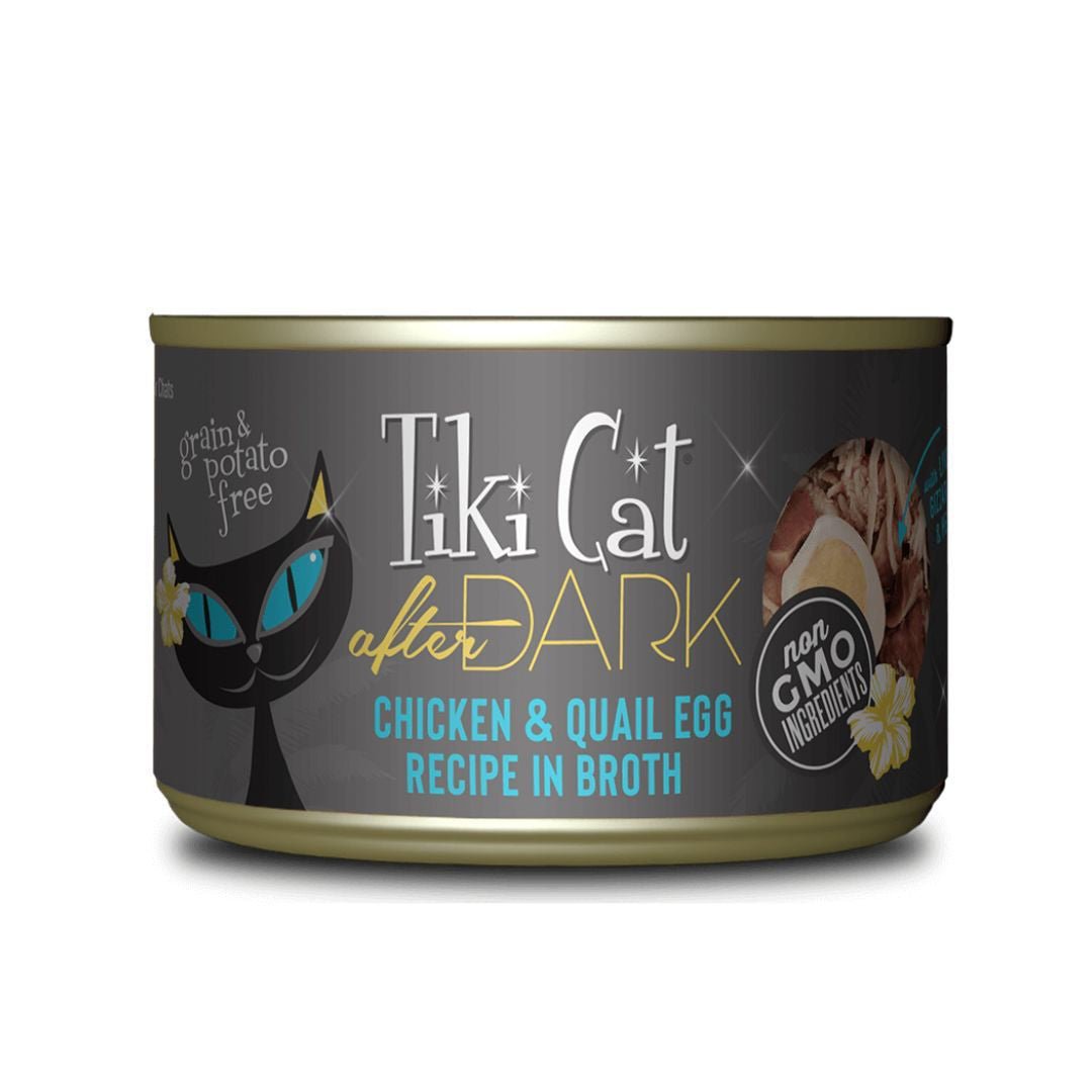 Tiki Pet Cat After Dark Pate Chicken & Quail 5.5oz. (Case of 8) - Pets Perfect