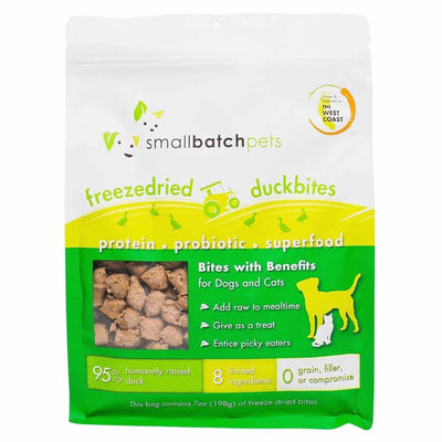 Small Batch Freeze-Dried Duck Bites, 7 oz