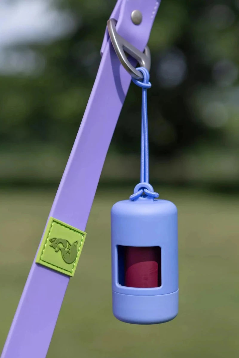 Aria Cornflower Blue Waste Bag Dispenser, view 2