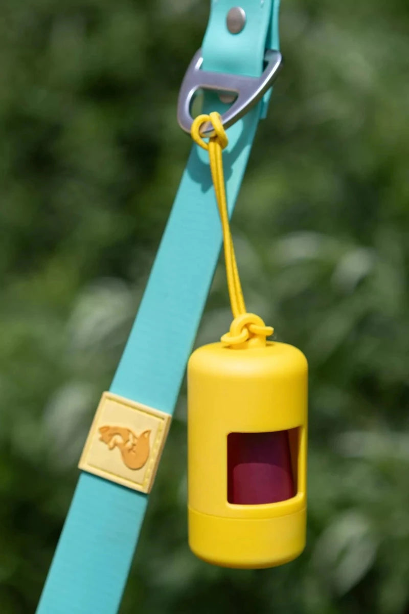 Aria Sun-Kissed Yellow Waste Bag Dispenser