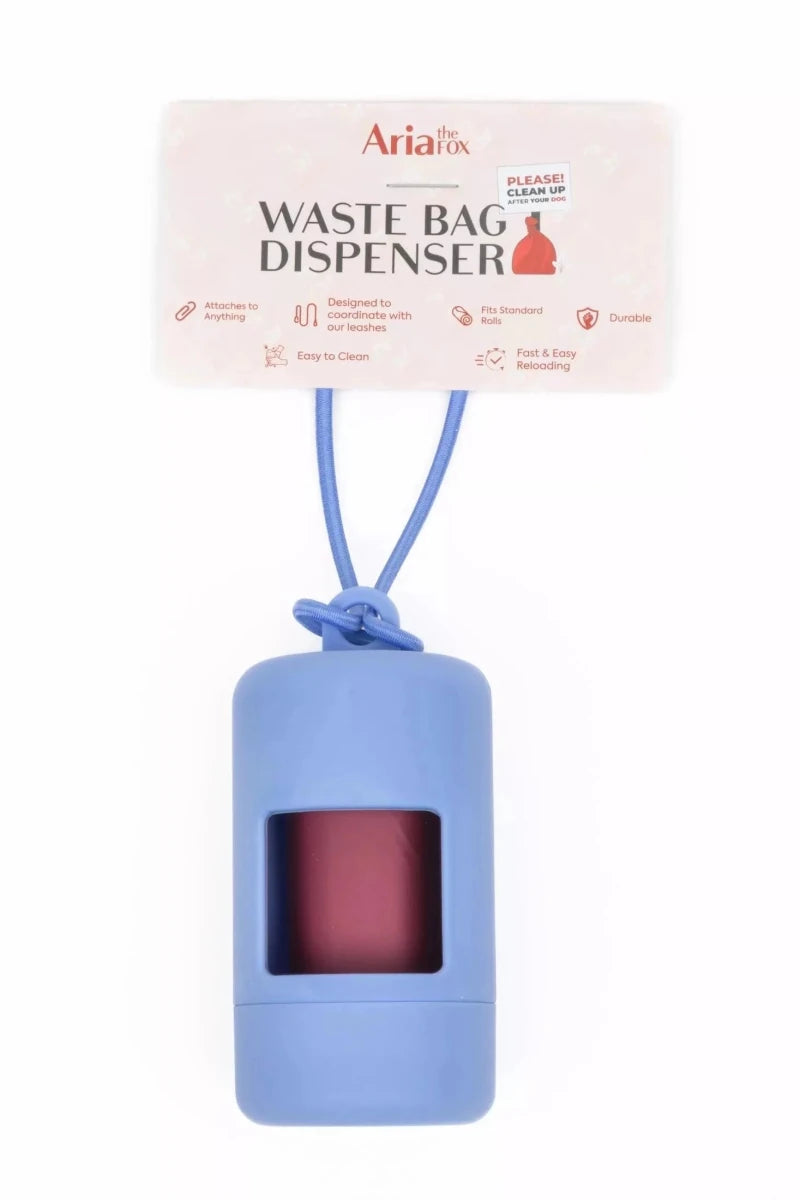 Aria Cornflower Blue Waste Bag Dispenser, view 4