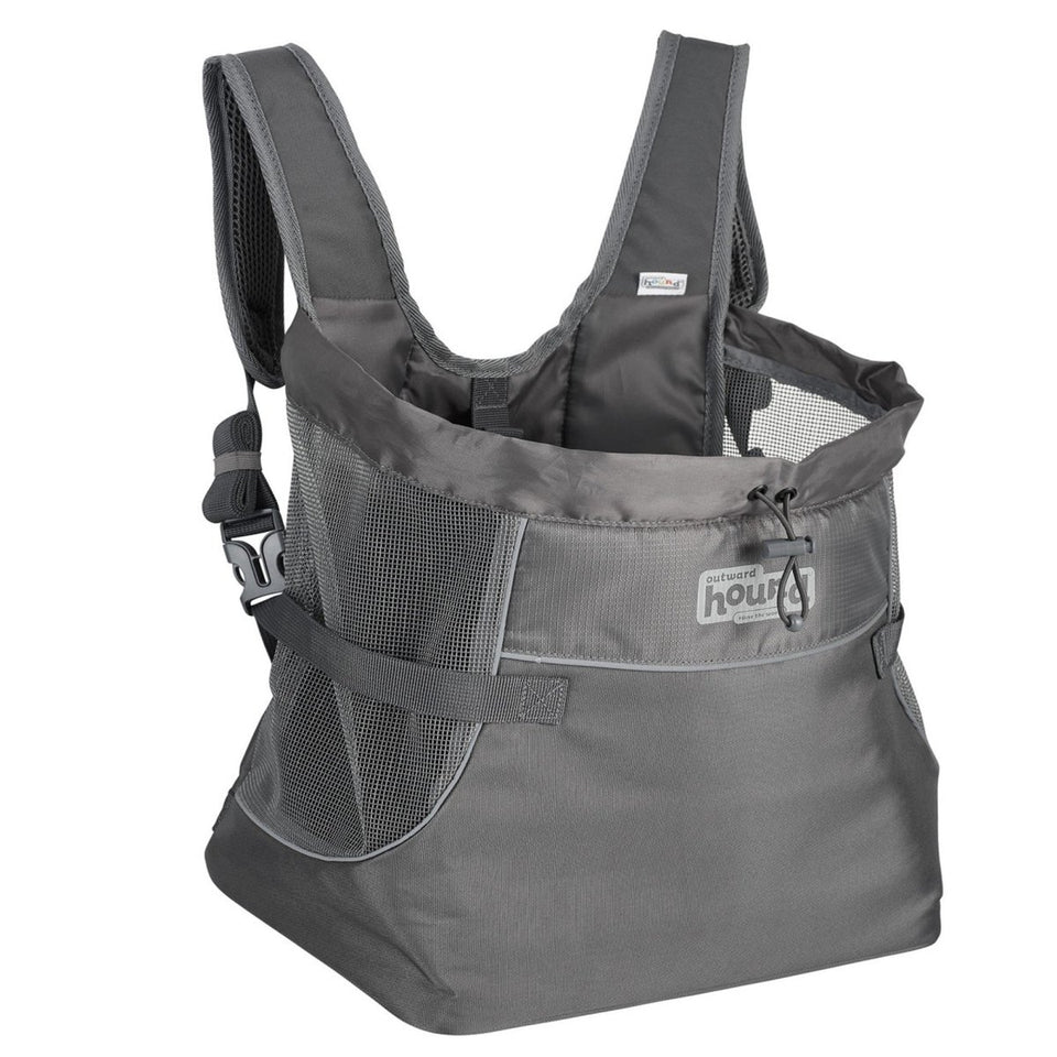 Outward Hound Puppak Front Carrier Grey Small - Pets Perfect