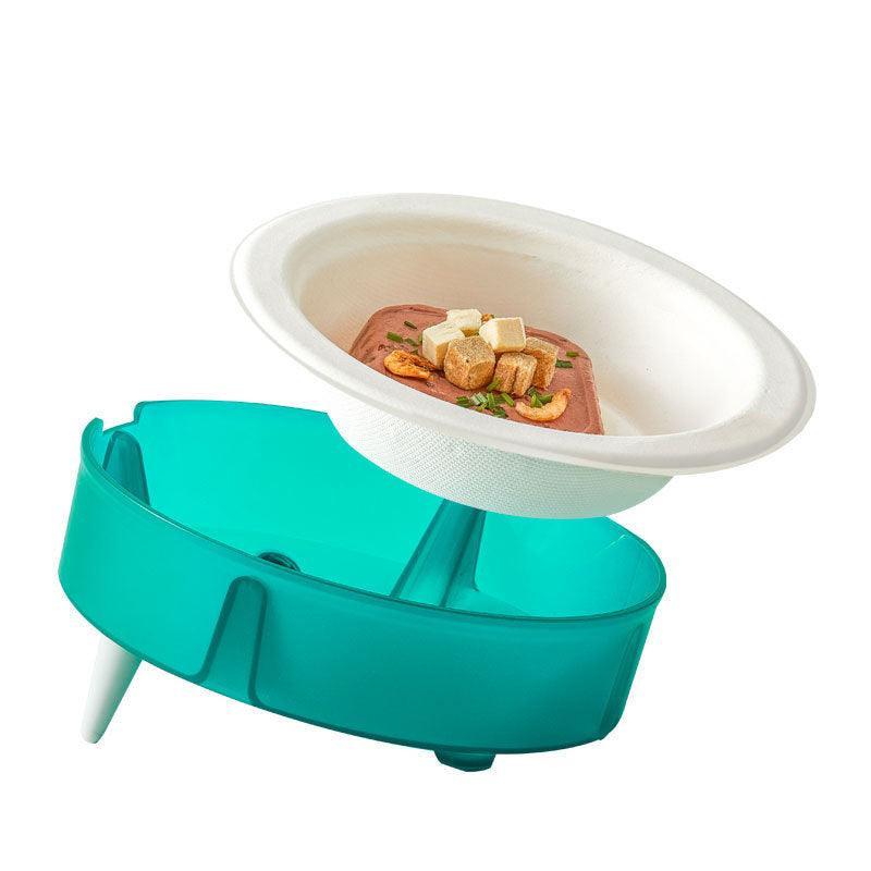 Replaceable Eco - Friendly Cat And Dog Food Bowl Set - The Freshfeed - Pets Perfect