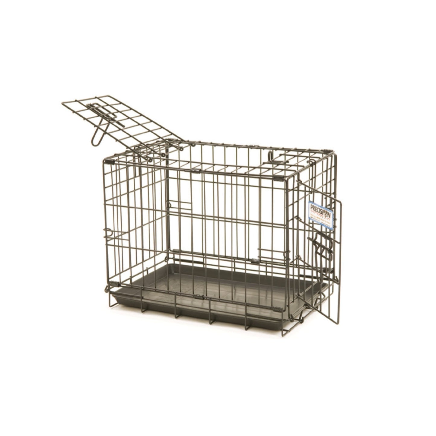Precision Pet Products ProValu 2 Door Wire Dog Crate Black 36 in