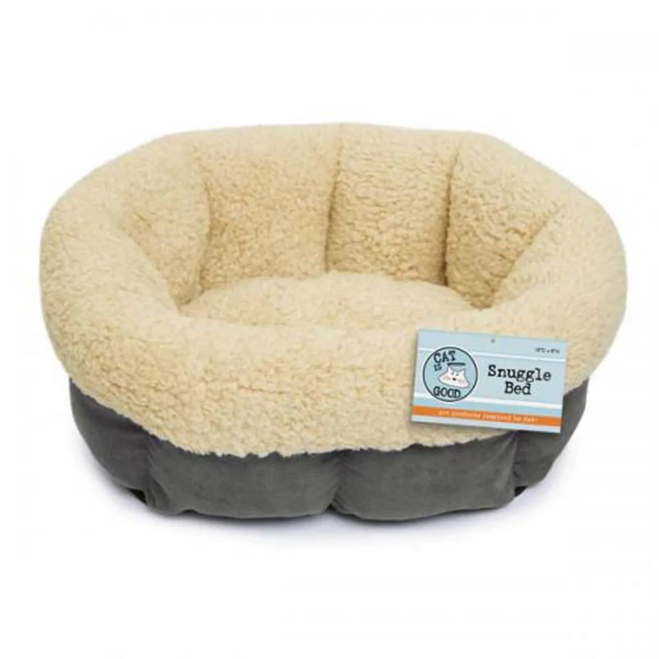Cat is Good Snuggle Cat Beds - Pets Perfect