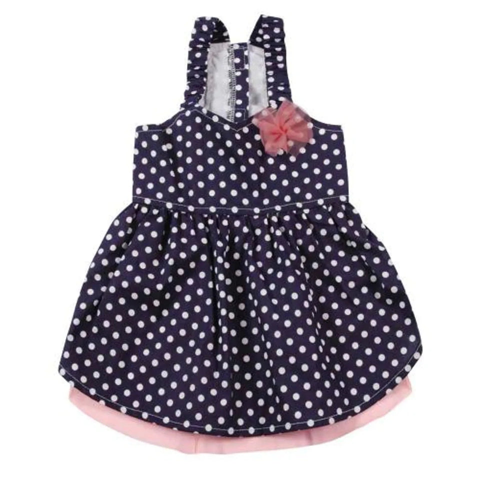 ESC Blue Polka Dot Dress, view 3