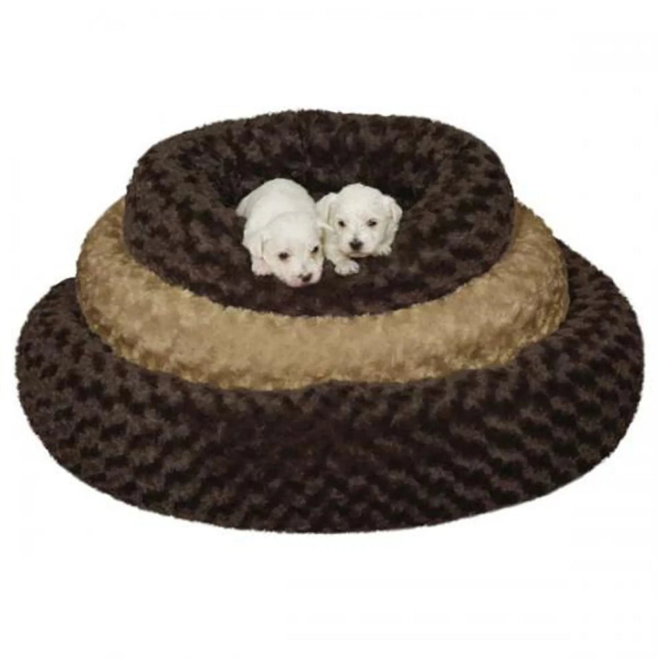 SP Swirl Plush Donut Bed, view 3