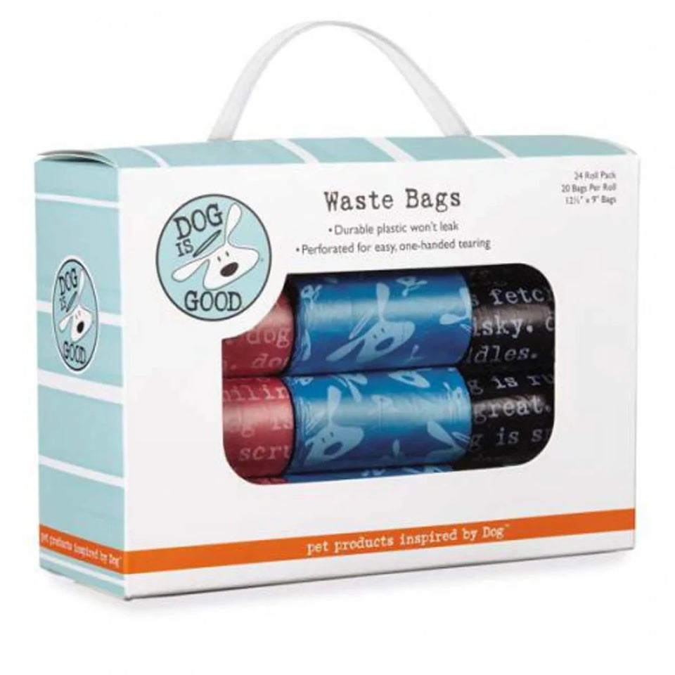 Dog Is Good Signature Waste Bags - Pets Perfect