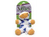Booda Softies Dog Toy Cow Multi - Color 1ea/MD - Pets Perfect