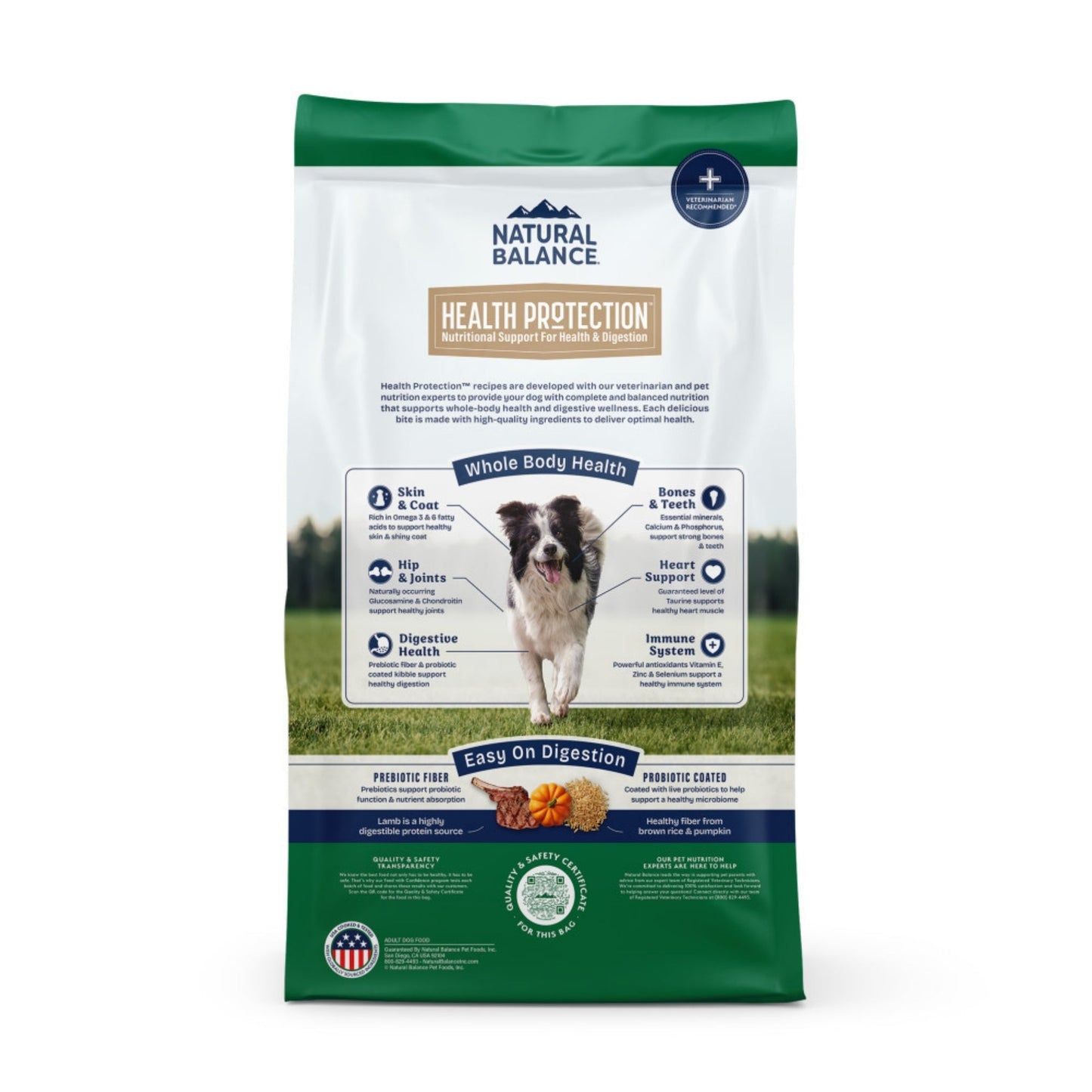 Natural Balance Pet Foods Health Protection Dry Dog Food Lamb, 24 lb, view 2