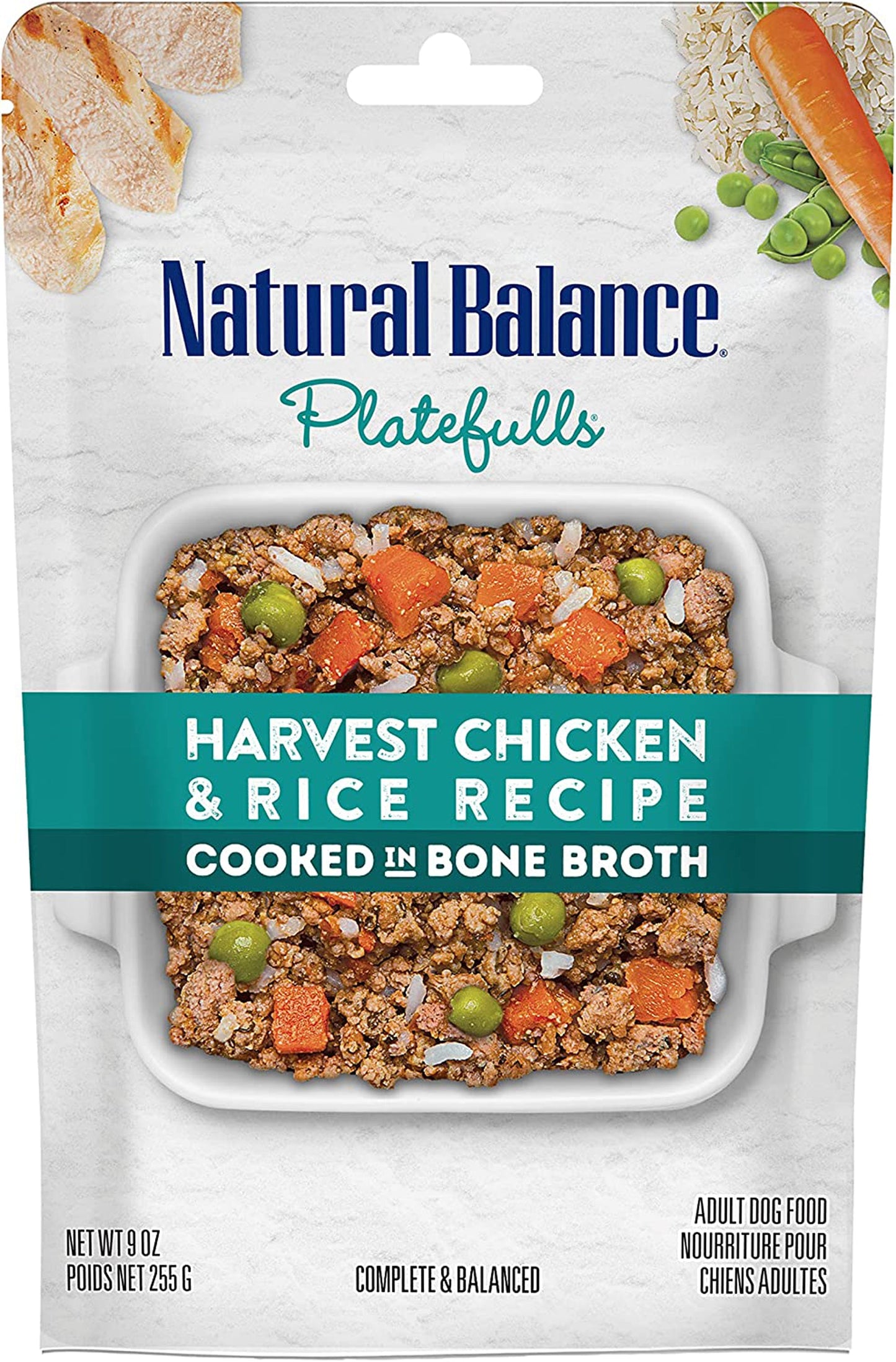 Natural Balance Pet Foods Original Ultra Platefulls Wet Dog Food Pouch