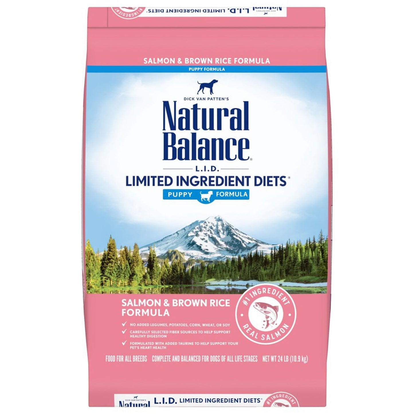 Natural Balance Pet Foods Limited Ingredient Puppy Dry Dog Food Salmon