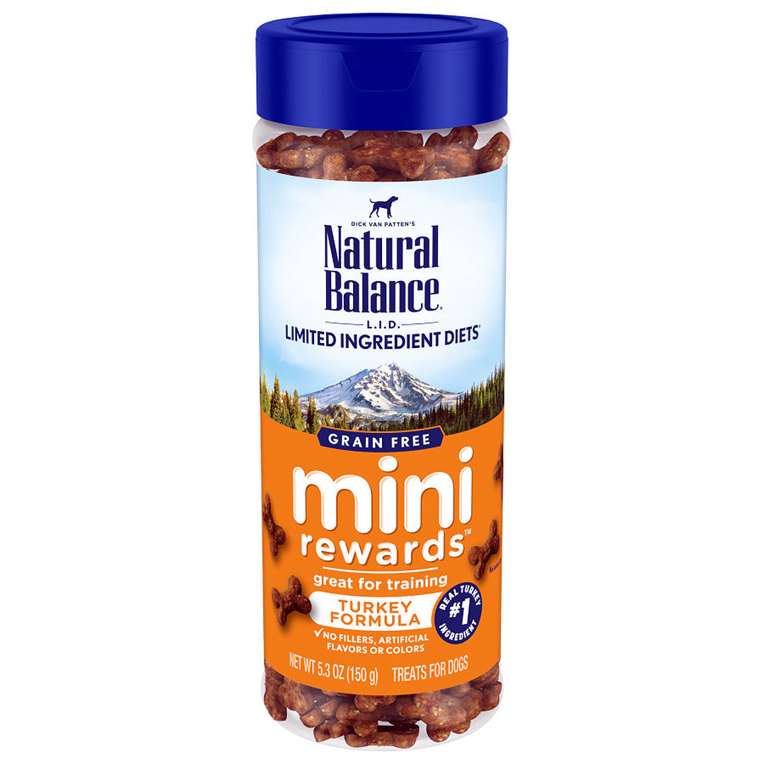 Natural Balance Pet Foods Rewards Minis Soft & Meaty Dog Treats Turkey, view 2