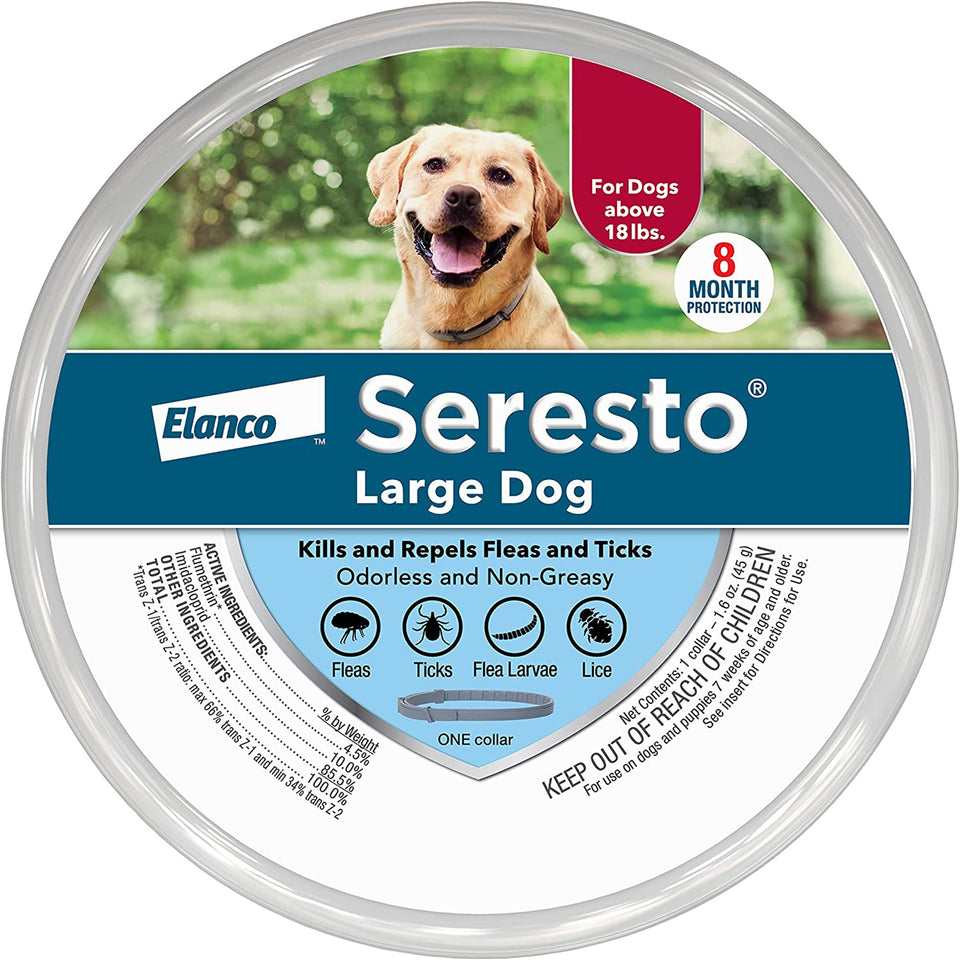 Bayer Dog Seretso Large 6-36 8 Month Dog Collar