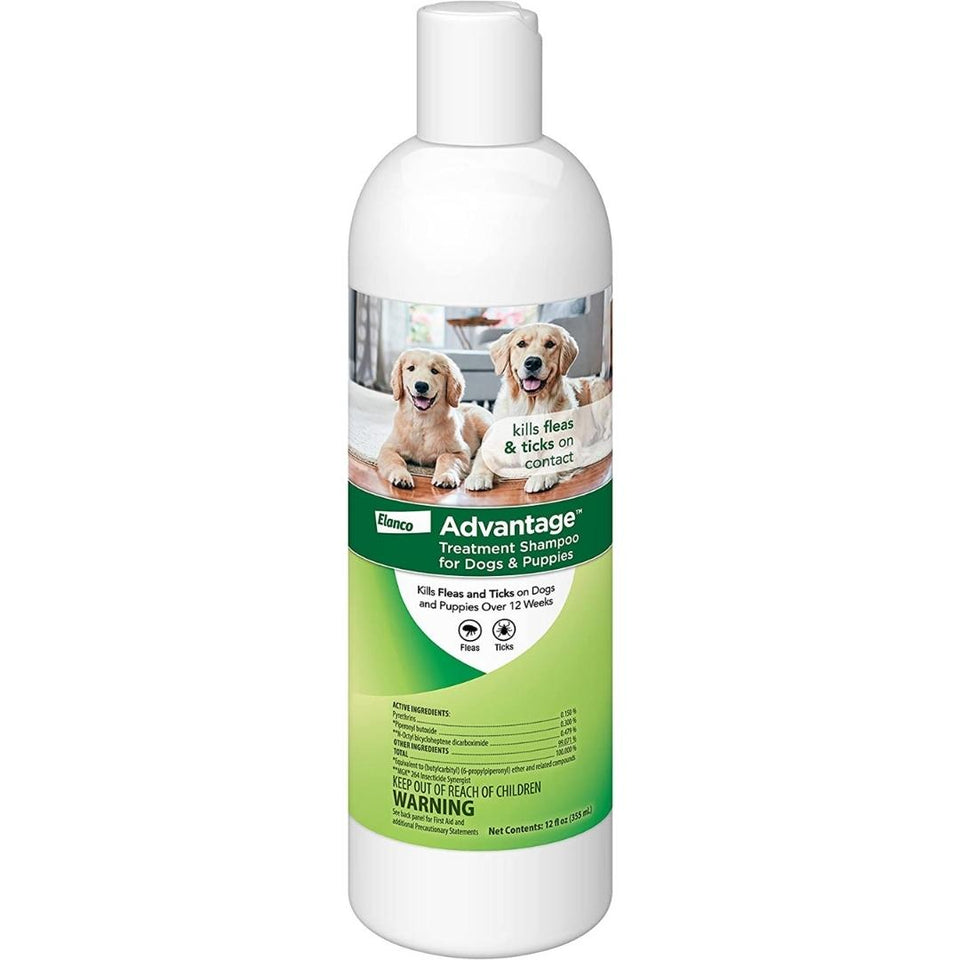 Advantage Dog Treatment Pet Shampoo 12 oz