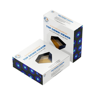 Flipper Cleaner Floating Aquarium Top Down Viewer with Removable