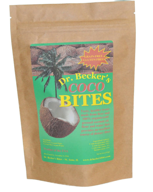 Dr. Becker's Freeze-Dried Coconut Protein Bites - Triple Coconut Formula for Dogs & Cats