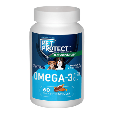 Bayer Protect Omega-3 Medium/Large Dogs 60 ct
