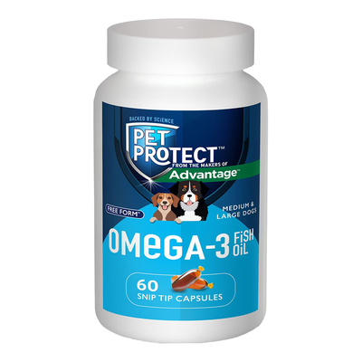 Bayer Protect Omega-3 Medium/Large Dogs 60 ct
