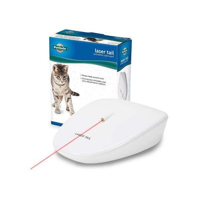 PetSafe Laser Tail Cat Toy White