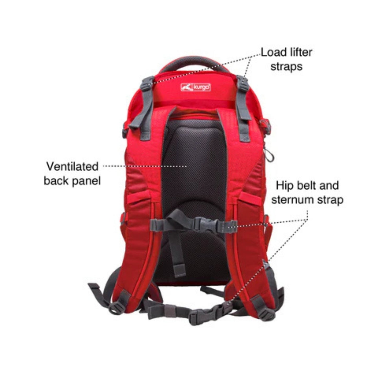 Kurgo Dog G - Train Backpack Black - Pets Perfect