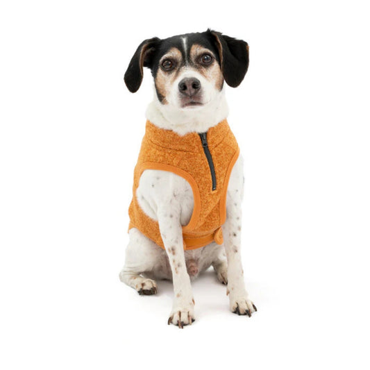 Kurgo Dog Core Sweater Heather Orange Medium