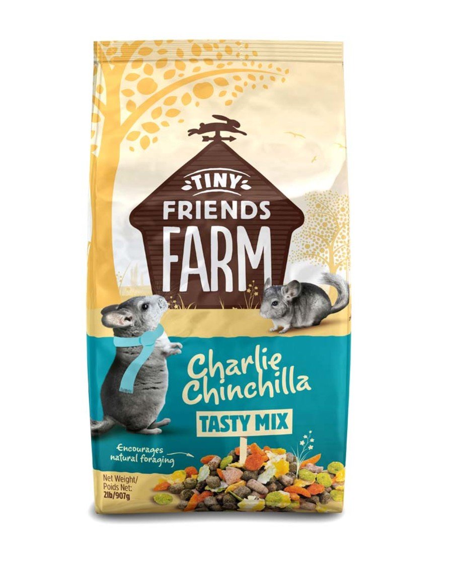 Tiny Friends Farm Charlie Chinchilla Tasty Mix Dry Food 2 lb - Pets Perfect