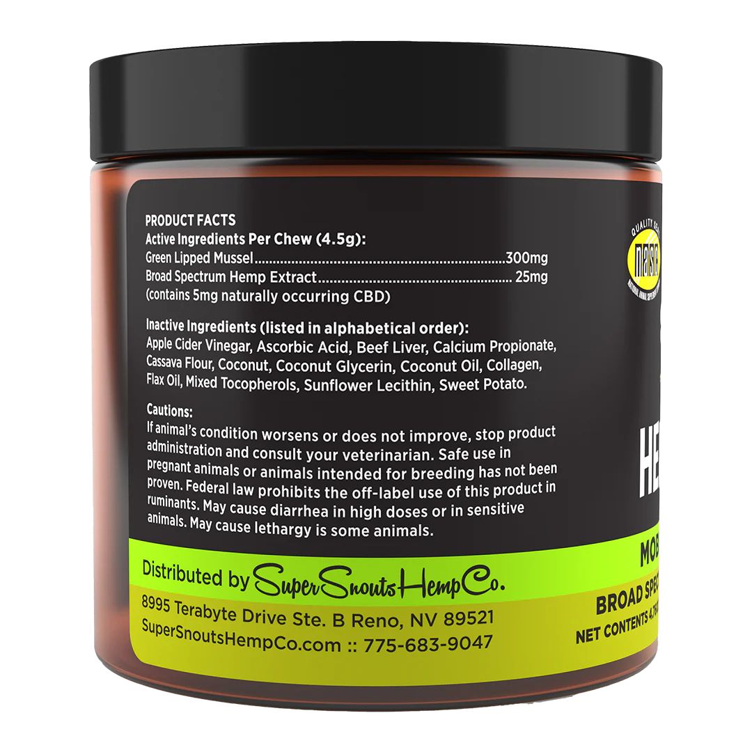 Super Snouts Dog Broad Dog Chew Joint 30 ct, view 3