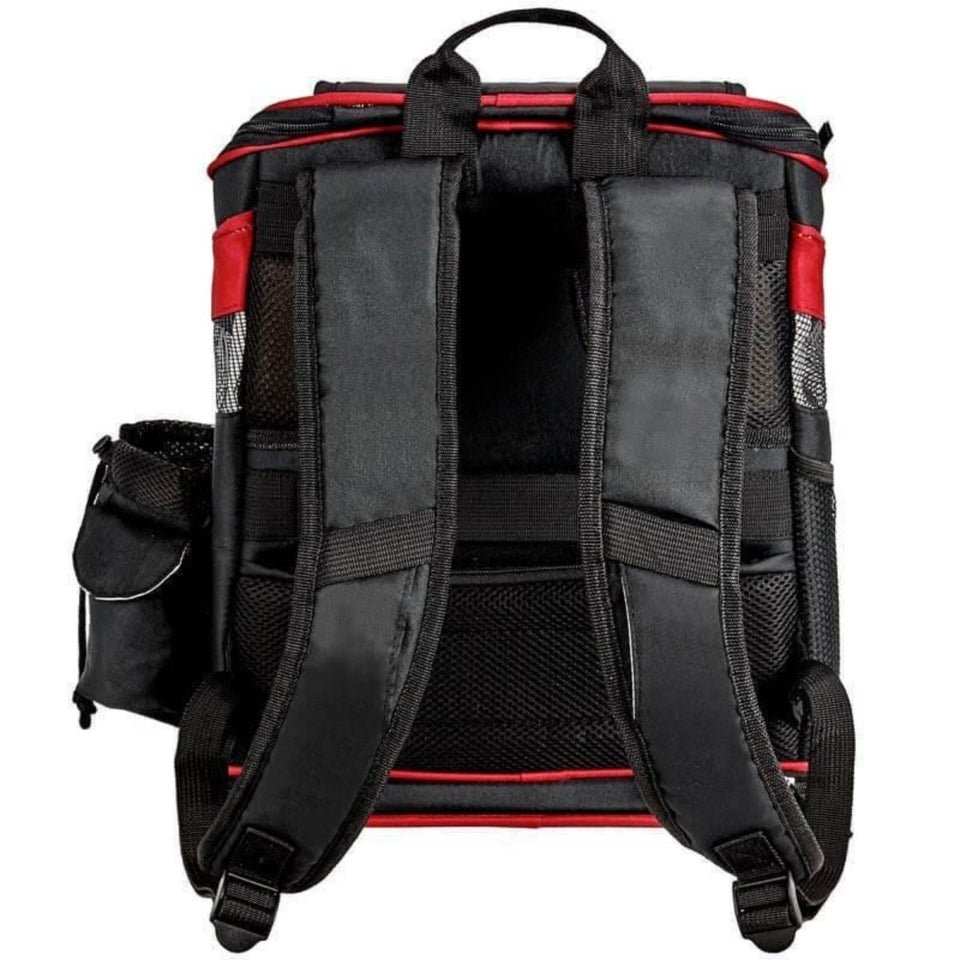 Katziela Voyager Backpack Black/Red, view 3