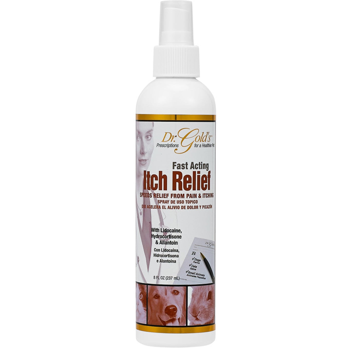 Synergy Labs Dr. Gold's Itch Relief with Hydrocortisone and Allantoin