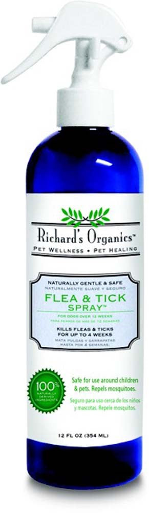 Synergy Labs Flea and Tick Spray for Dogs 1ea/12 fl oz - Dog Flea and Tick Shampoo and Sprays